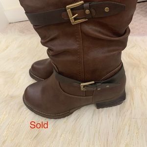Global Win Comfortable Warm Brown Boots 8.5